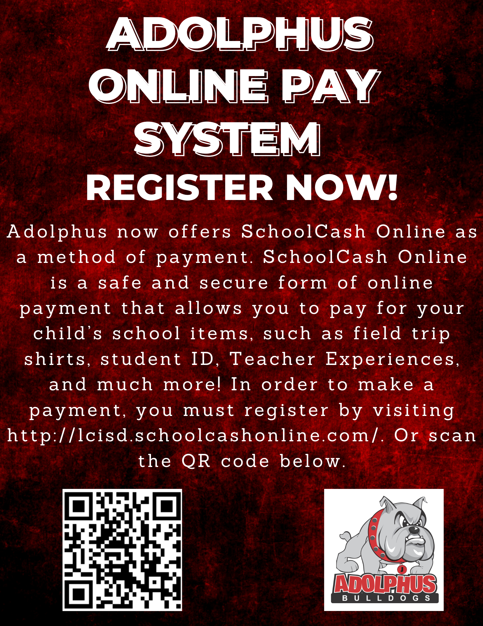 School Cash Flyer