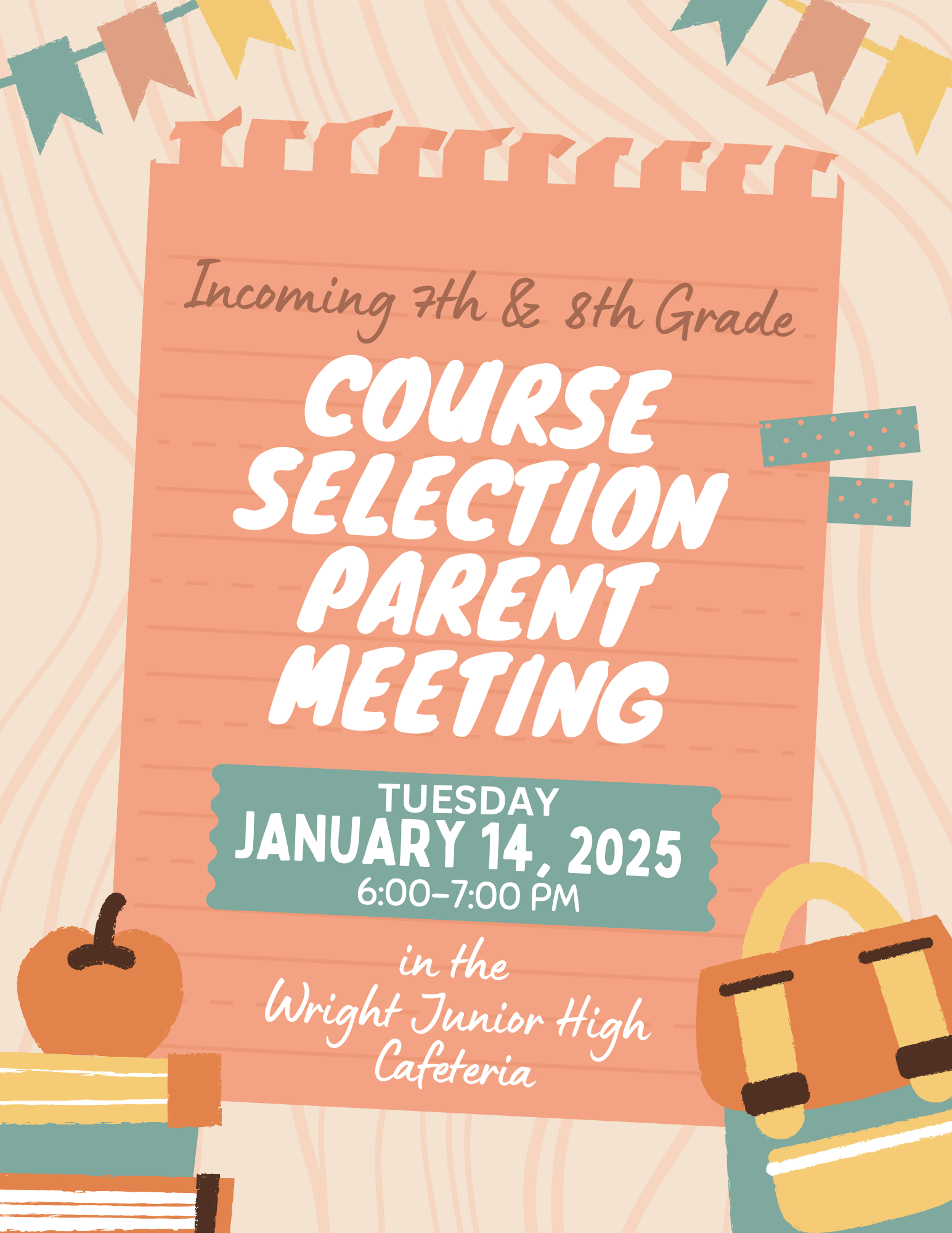 Course Selection Parent Night Flyer