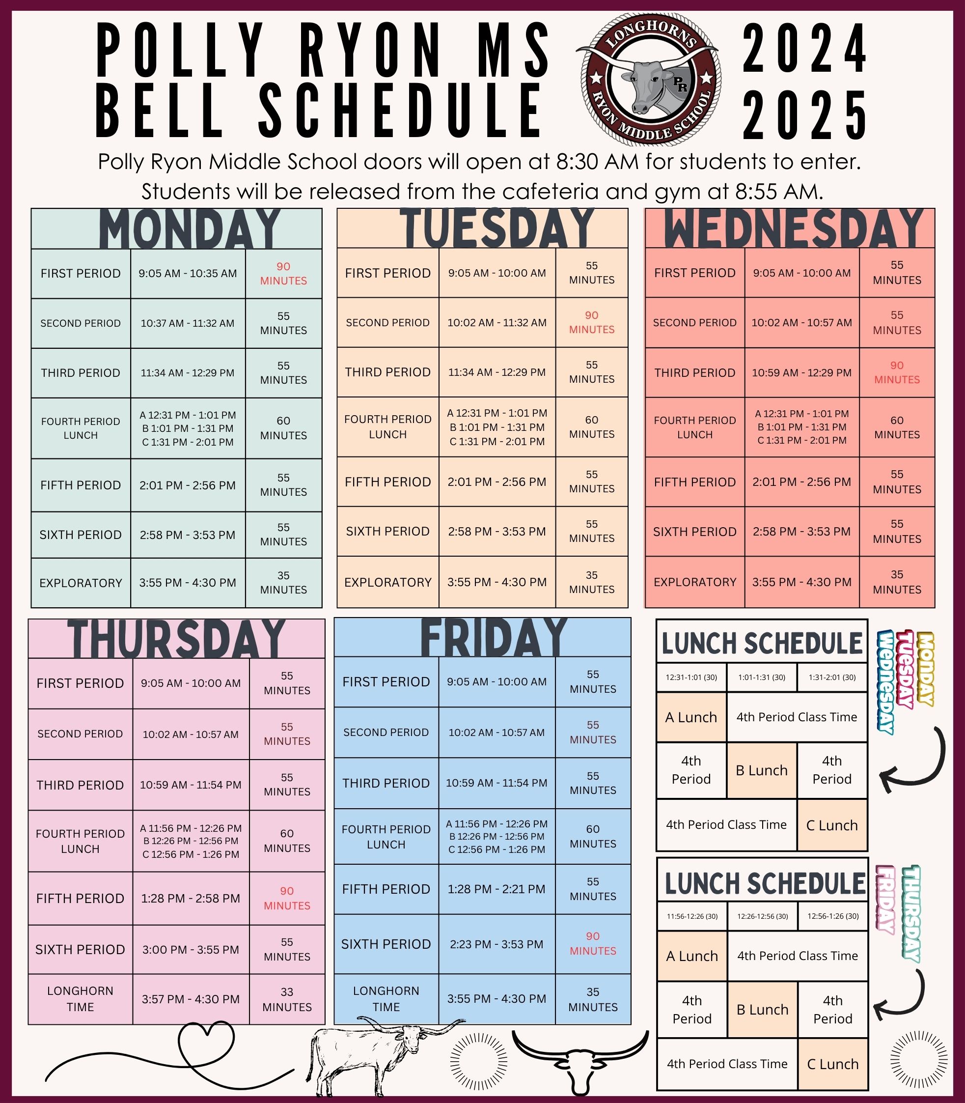 PRMS 24-25 Bell Schedule (1)