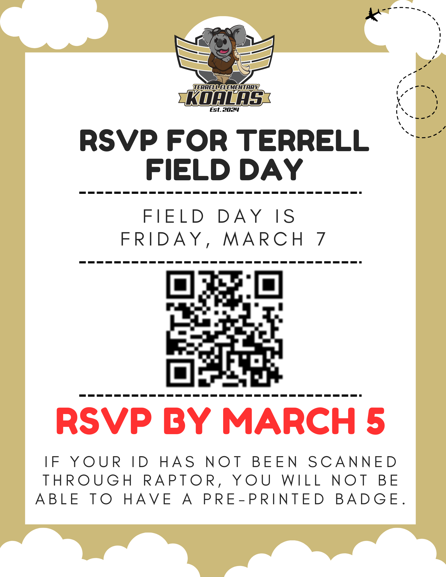 Terrell Field Day RSVP