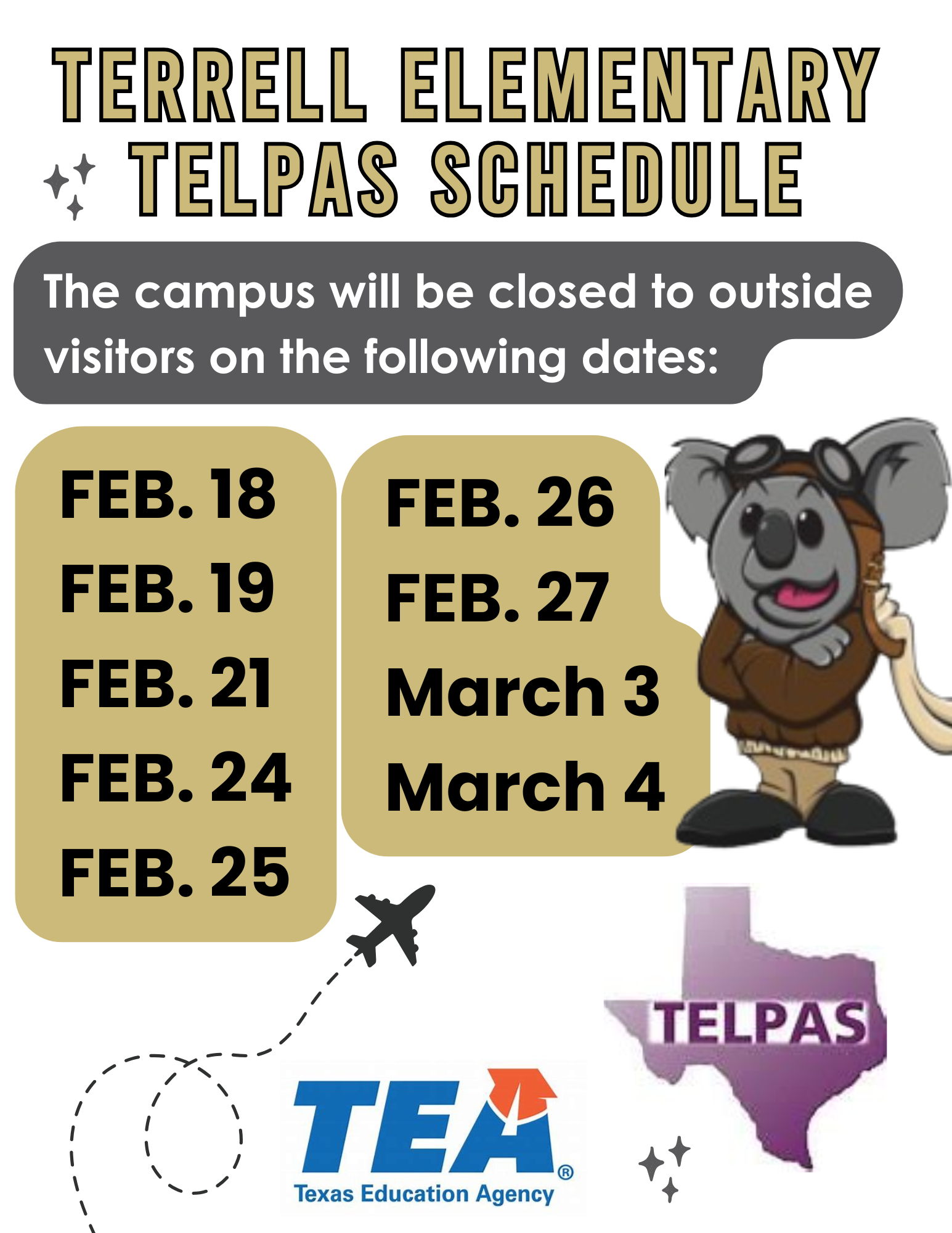 Updated TELPAS Testing Flyer